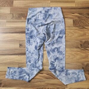 Lululemon Align Pant Leggings 28" Diamond Dye Iced Iris Peri Purple Size 8 Euc